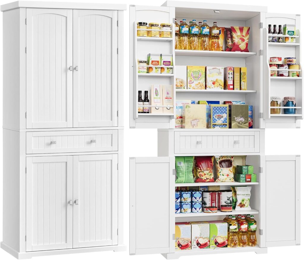 VASAGLE Tall Pantry Cabinet 