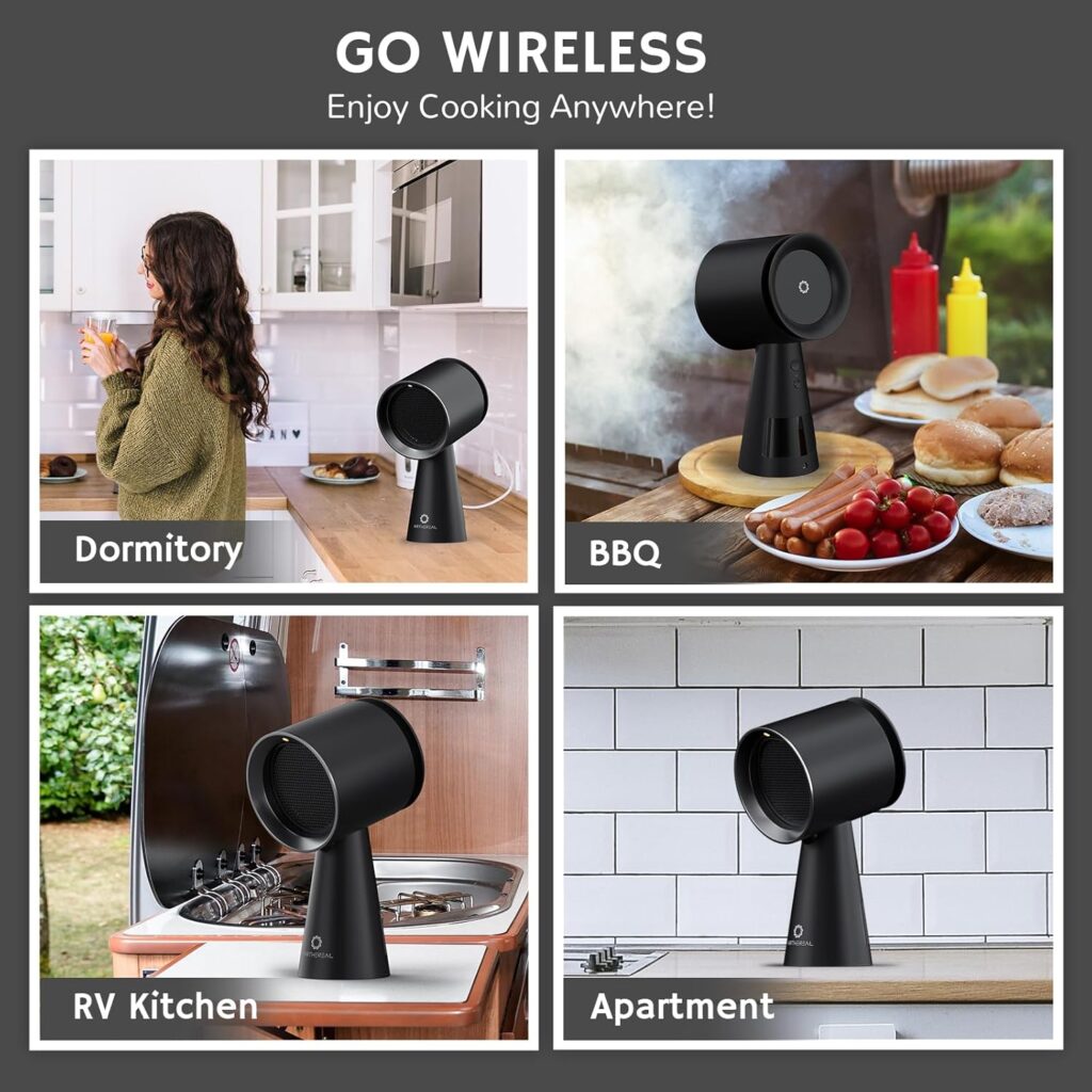 airthereal portable rangehood