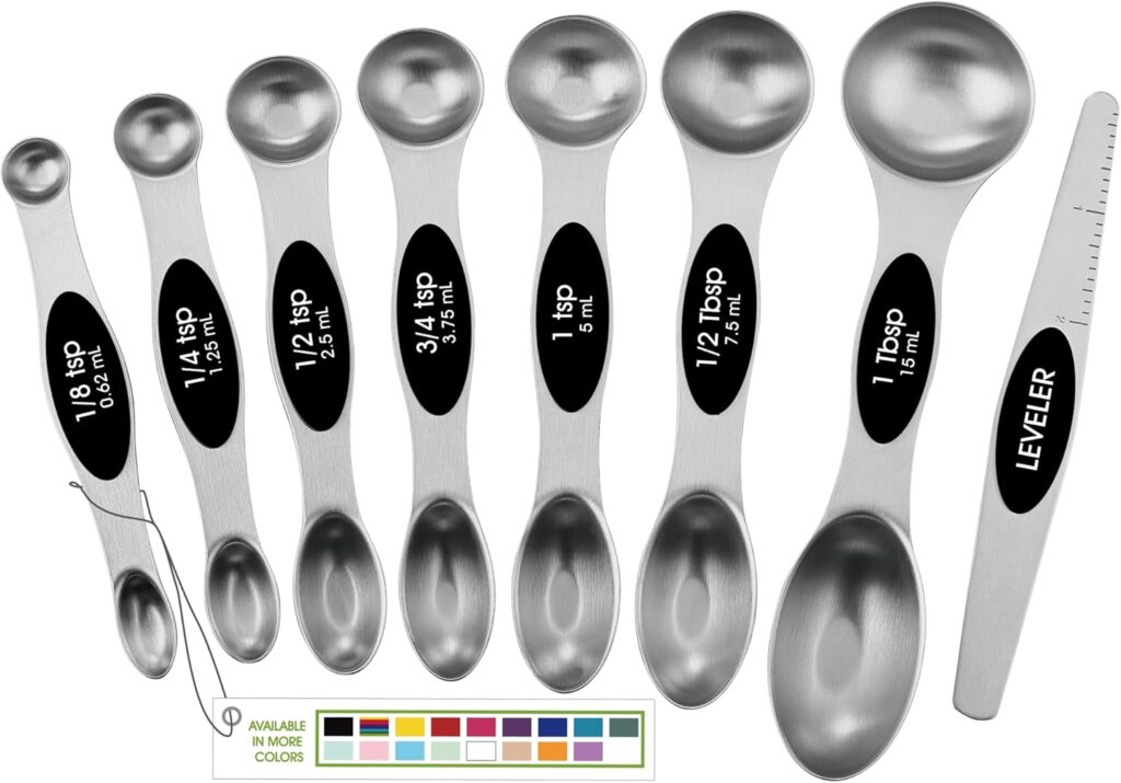 Magnetic Measuring Spoons Set