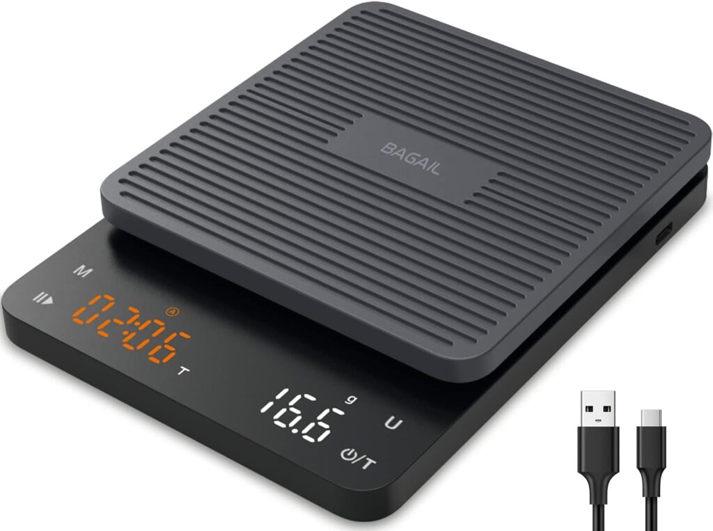BAGAIL BASICS Coffee Scale with Timer