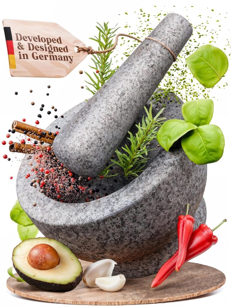 ChefSofi Granite Mortar and Pestle Set