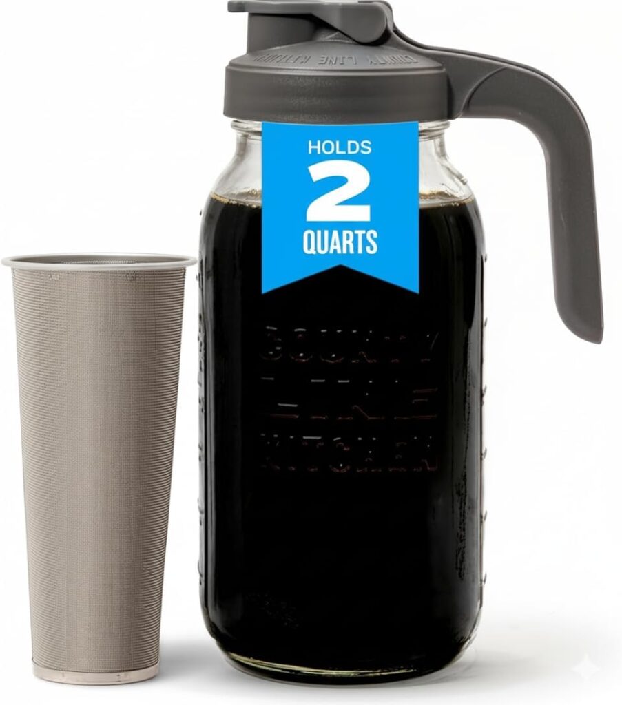 County Line Kitchen Cold Brew Mason Jar