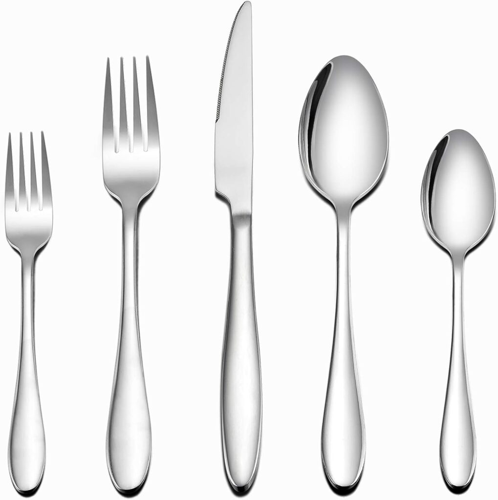 LIANYU 20-Piece Silverware Set