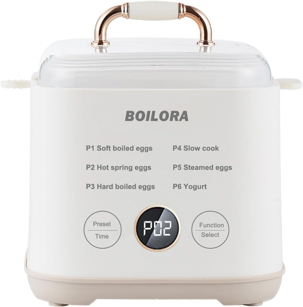 Boilora Smart Egg Cooker with Timer
