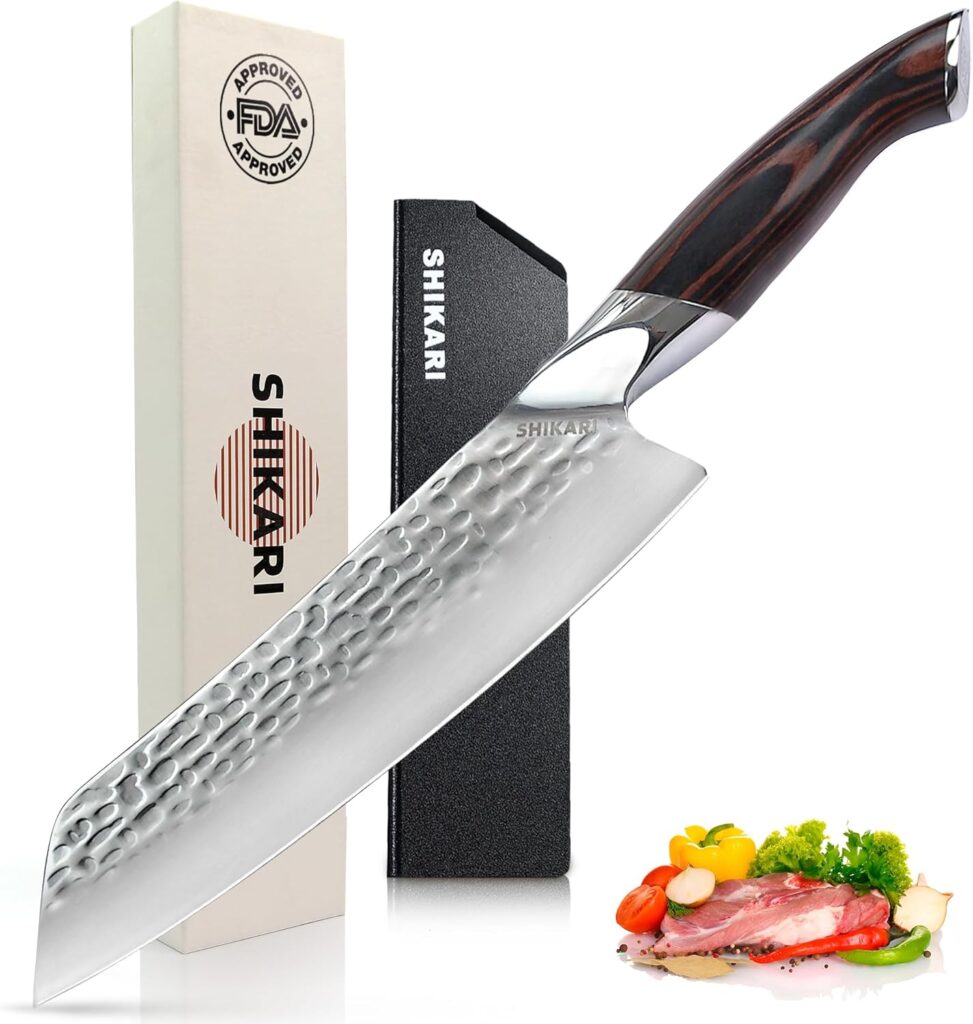 SHIKARI Santoku Knife 7 Inch