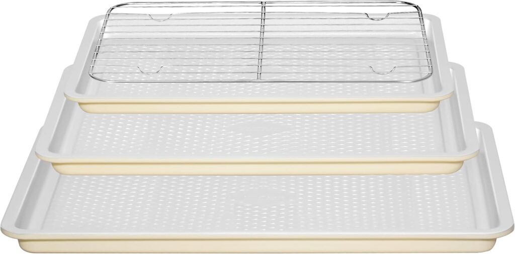 Homikit Stainless Steel Baking Sheet With Rack