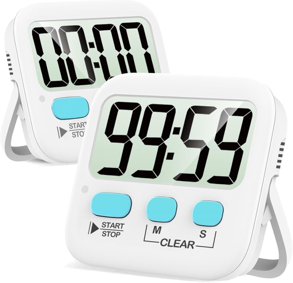 Antonki 2 Pack Digital Timer for Kitchen