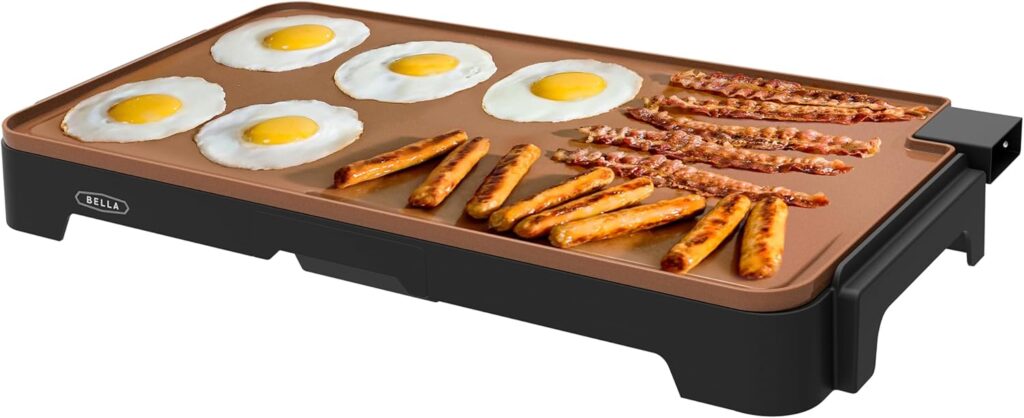 BELLA XL Ceramic Titanium Griddle