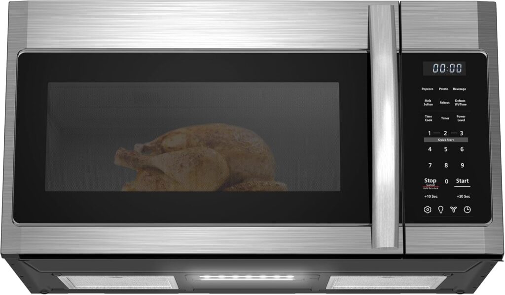 BLACK+DECKER 1.7 Cu.Ft Over-the-Range Microwave 