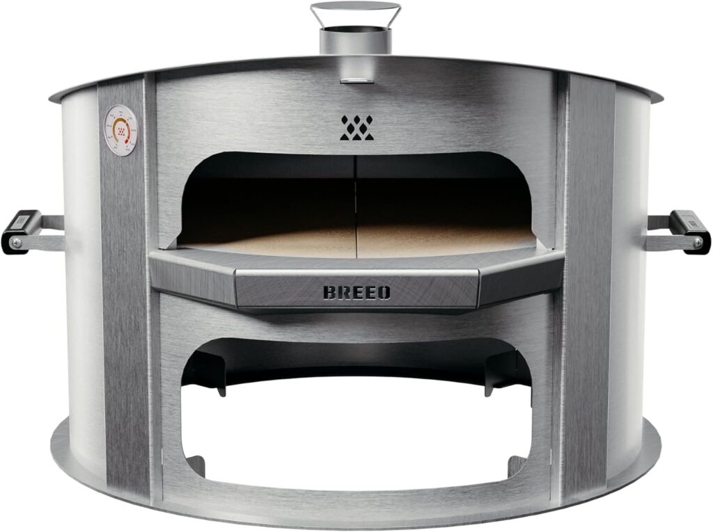 Breeo Live-Fire 27.5" Stainless Steel Pizza Oven