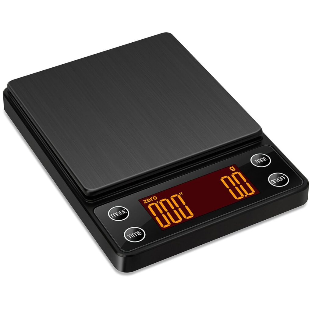 LUCKCENLY Espresso Scale with Timer