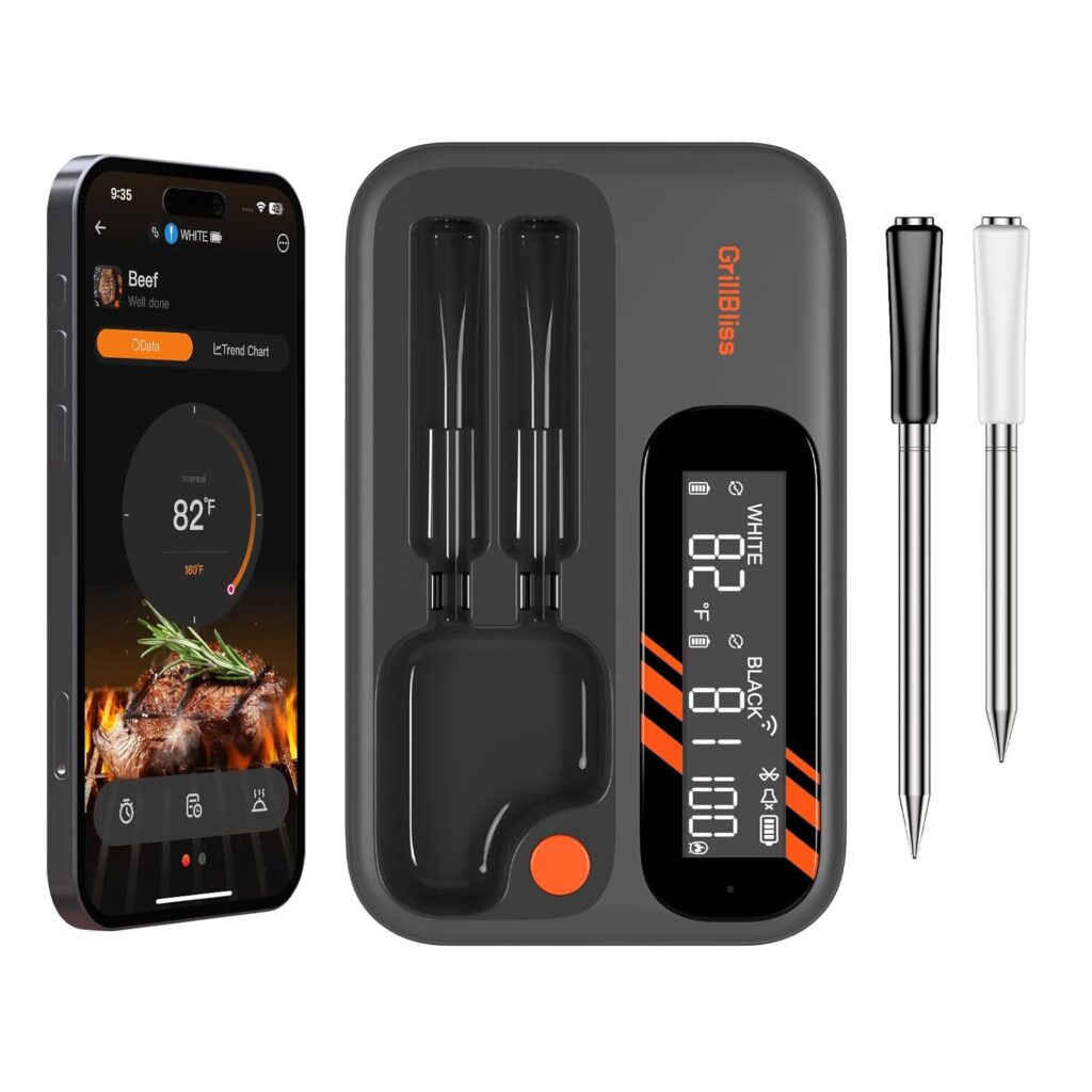 GrillBliss Wireless Meat Thermometer