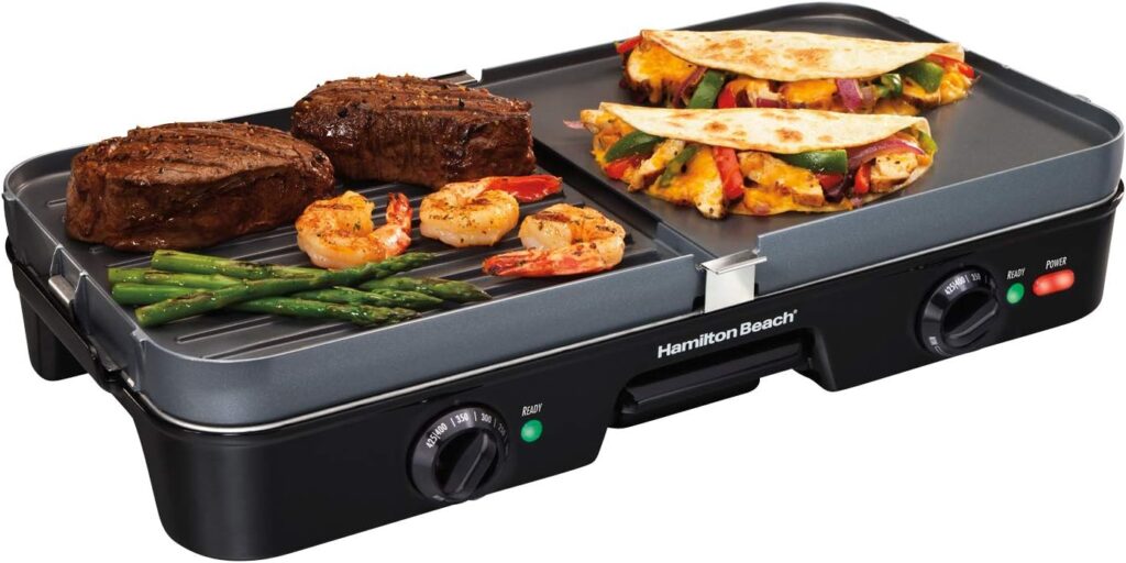 Hamilton Beach 3-in-1 Electric Griddle