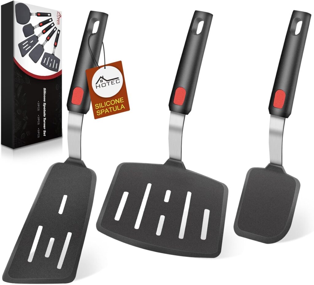 Hotec Silicone Spatula Turner Set 