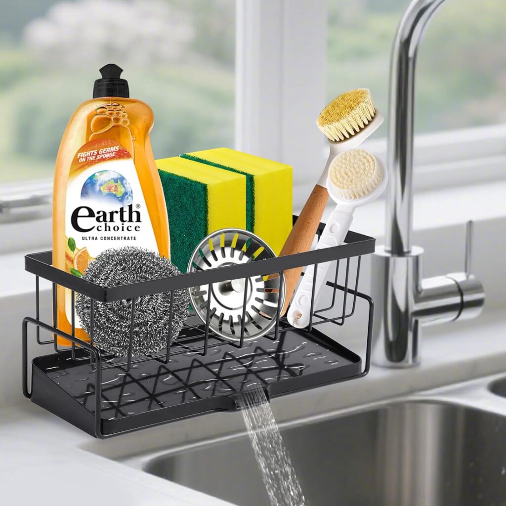 Ironcarrot Sponge Holder for Kitchen Sink
