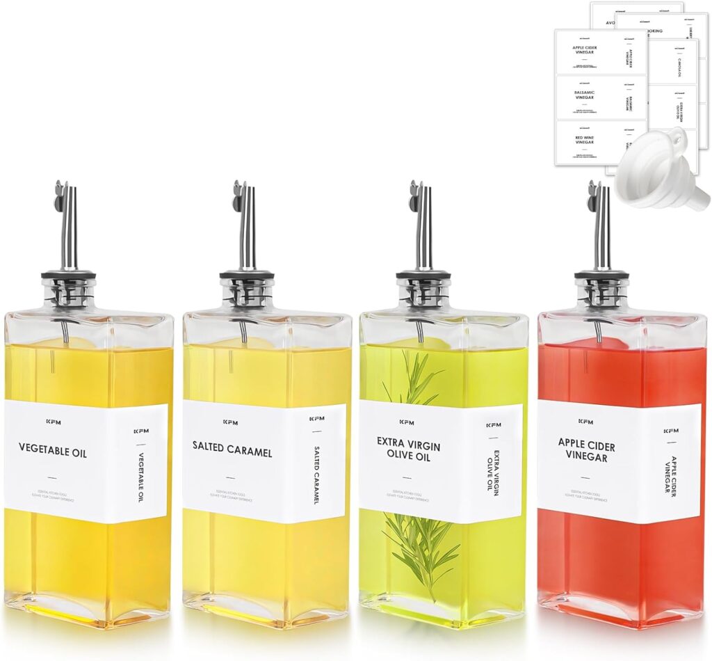 KFM Set of 4 Olive Oil Dispensers