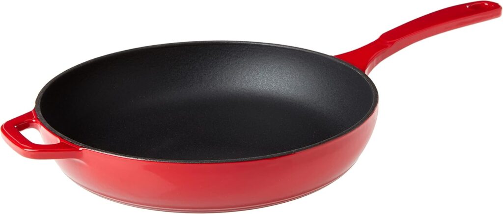 Lodge Enameled Cast Iron Skillet