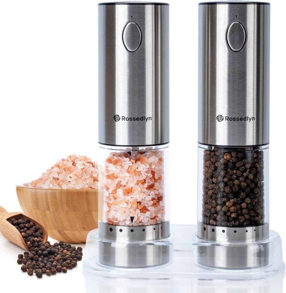 Rossedlyn Rechargeable Electric Pepper Mill