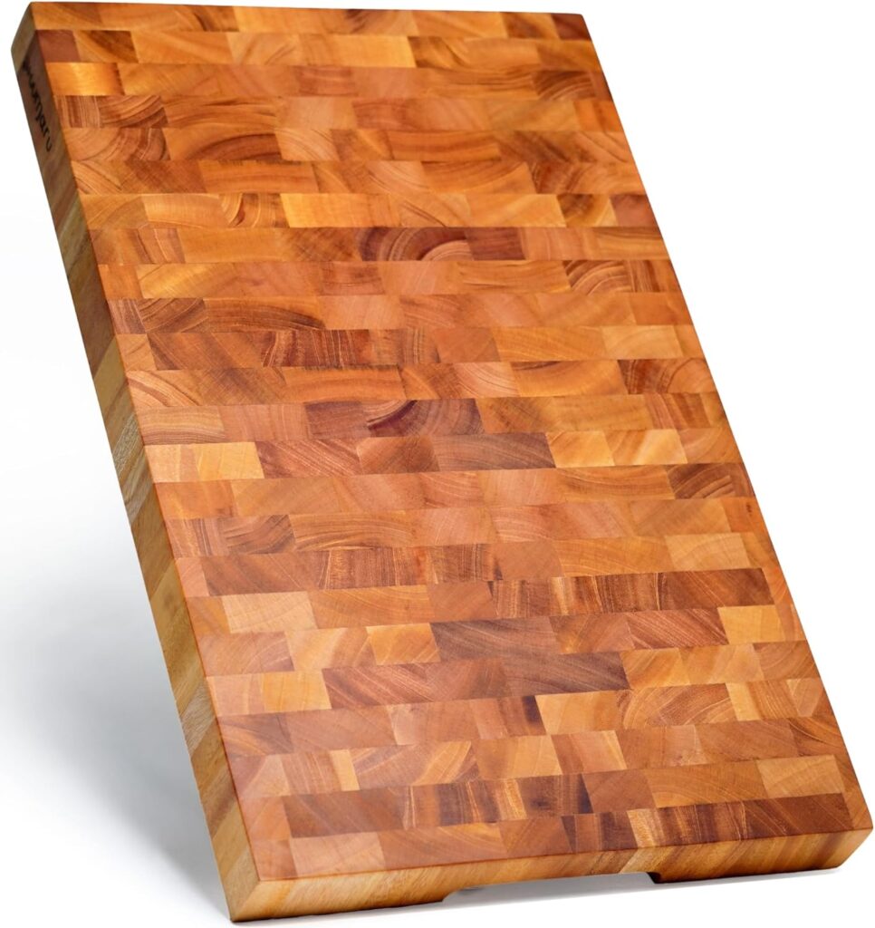 SHUMARU Mahogany End-Grain Cutting Board
