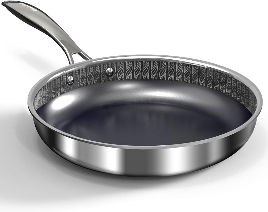 WhatsClad 10" Hybrid Ceramic Nonstick Frying Pan