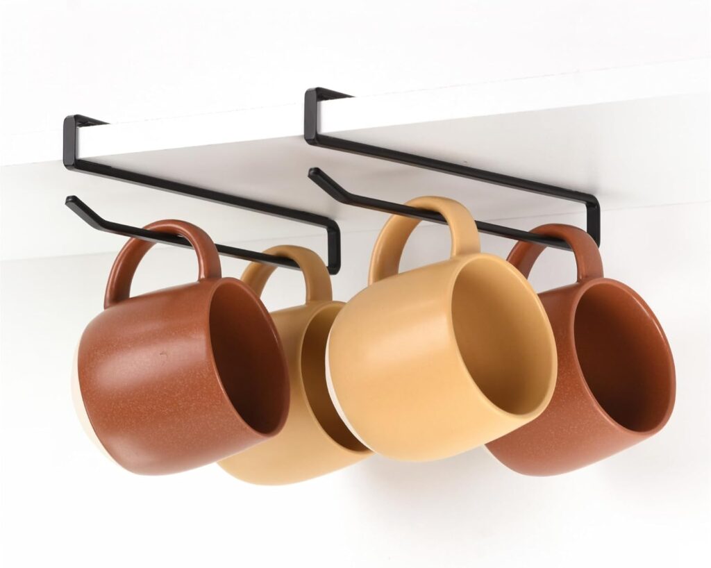 Xympo Under-Cabinet Mug Rack 