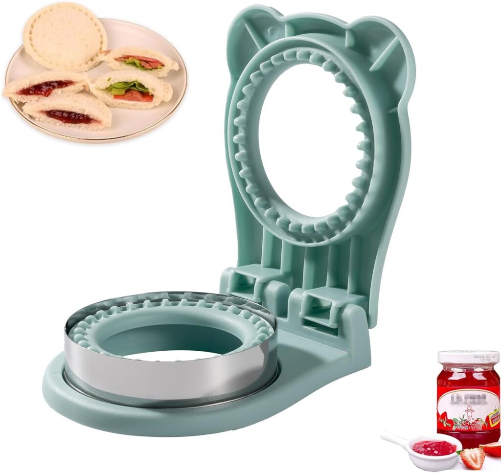 CHICHAUS Uncrustable Sandwich Maker (Circle, 3.7")