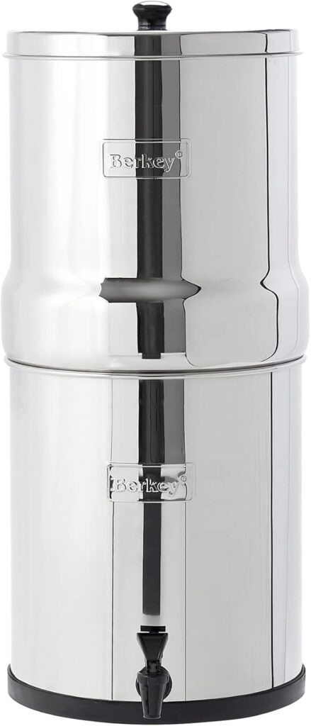 Big Berkey Gravity-Fed Countertop Water Filter