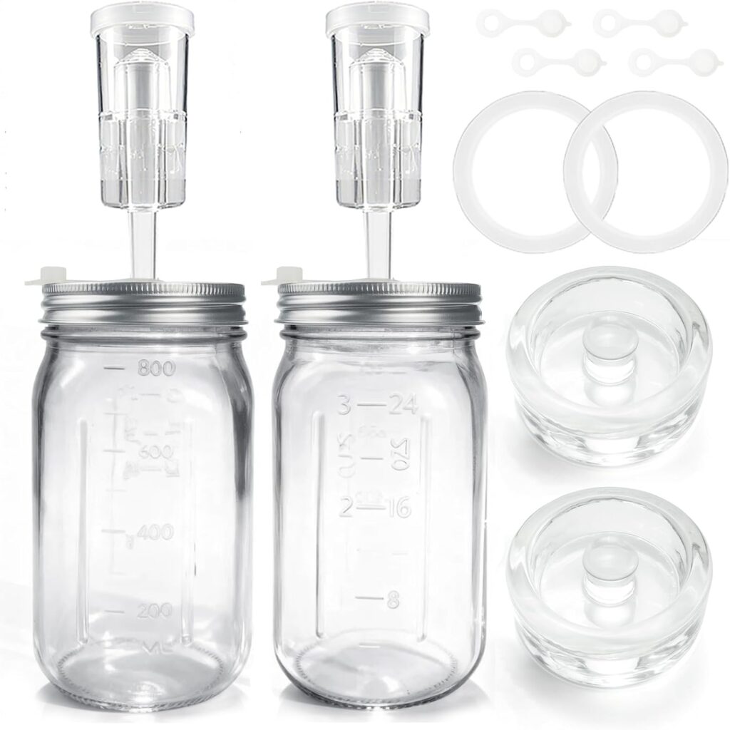 am 32 oz Mason Jar Fermentation Kit