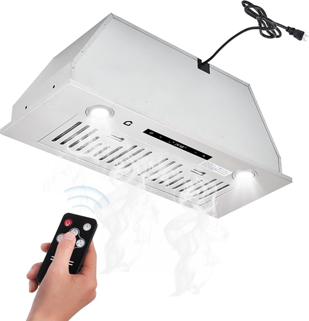 Garvee 30-Inch Built-In Range Hood Insert