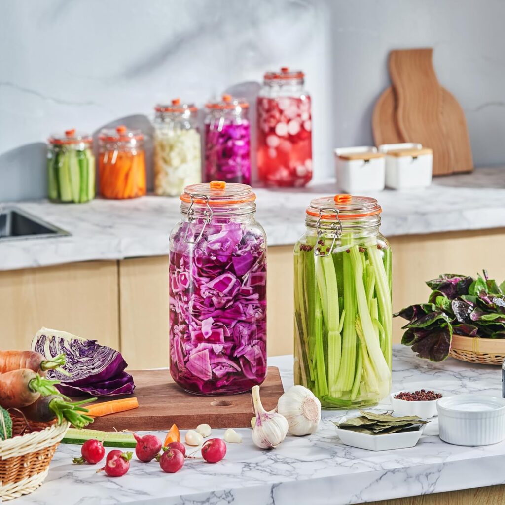 JILLMO Glass Jar Fermentation Kit