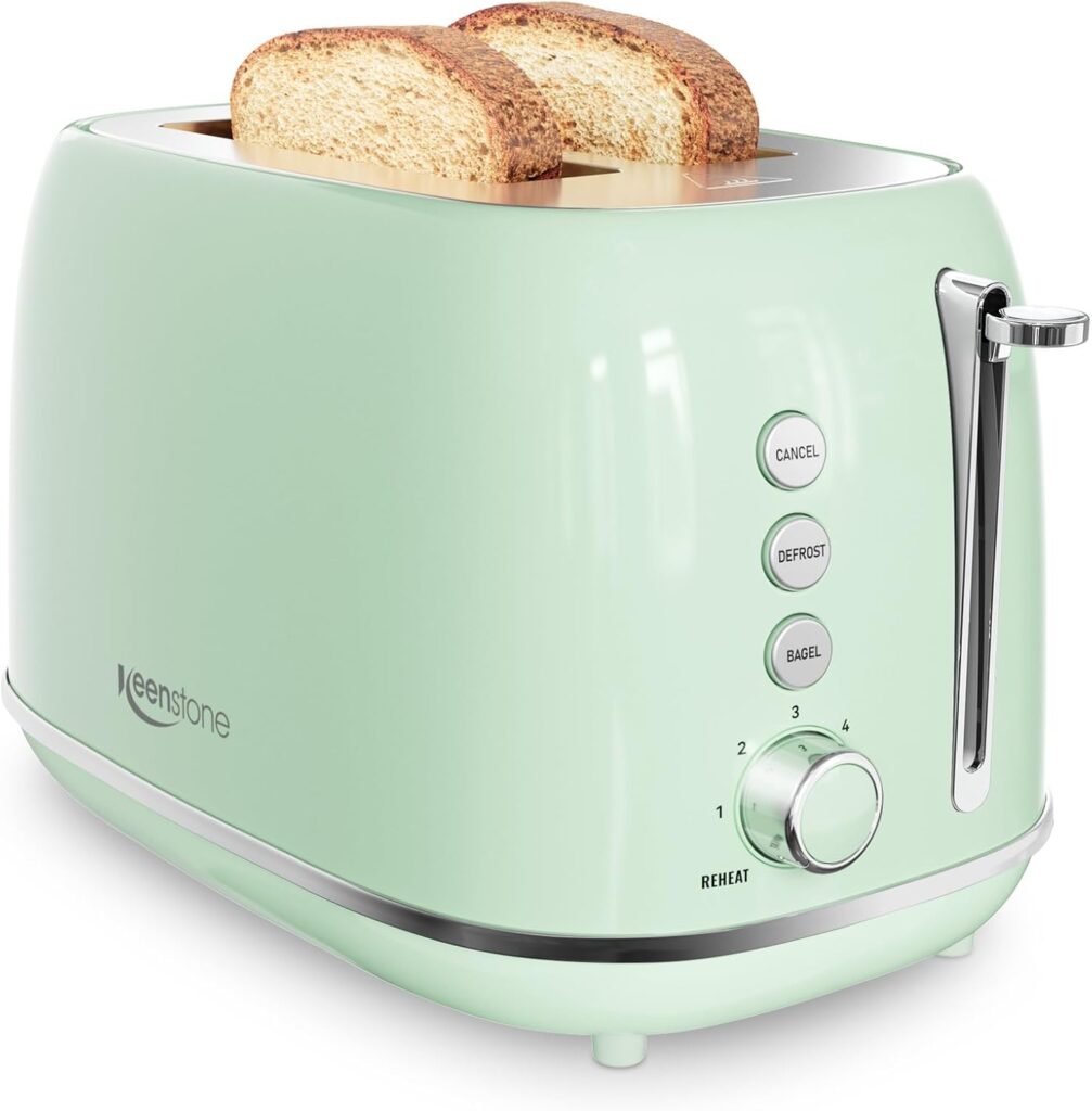 Keenstone Retro 2-Slice Toaster