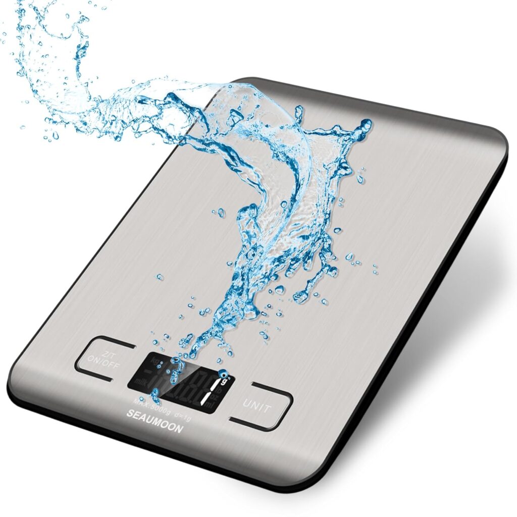 SEAUMOON Digital Kitchen Scale (11 lb)