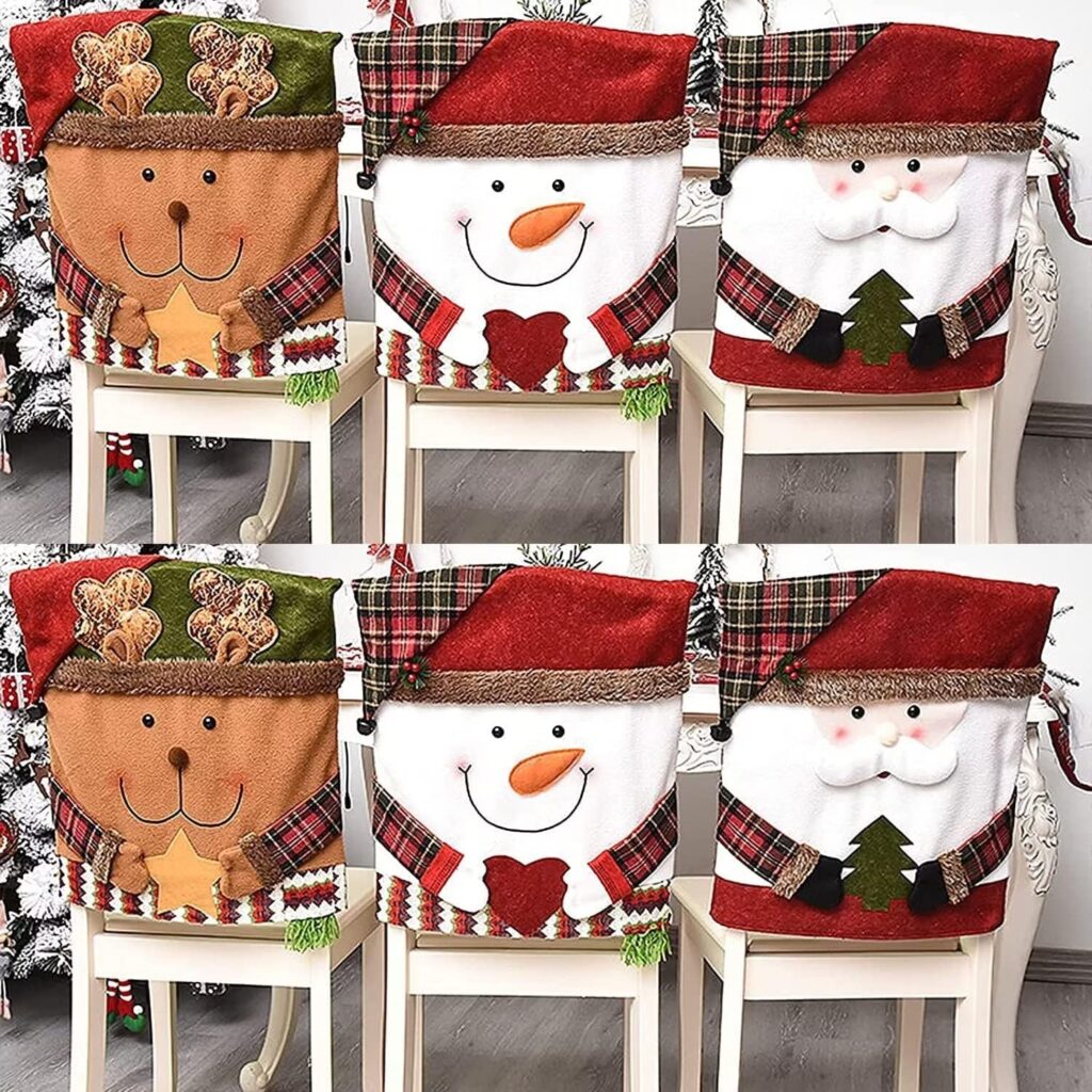 APXPF Christmas Chair Covers