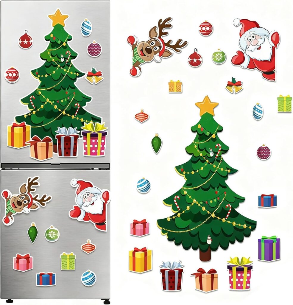 Christmas Fridge Magnet Set