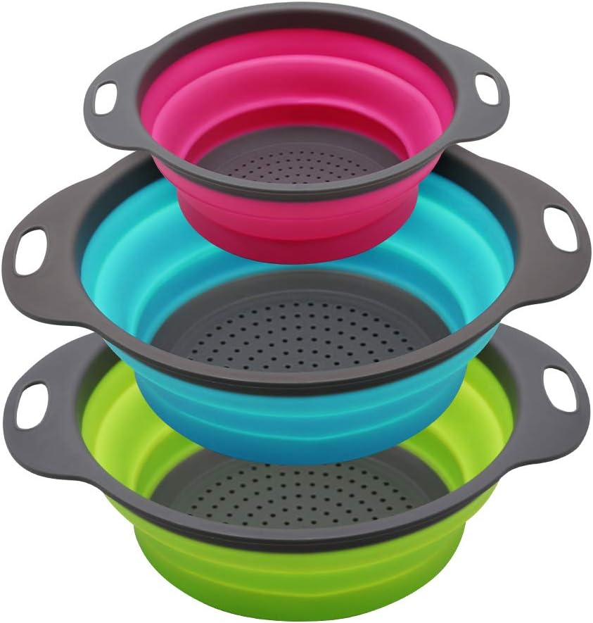 Collapsible Silicone Colander