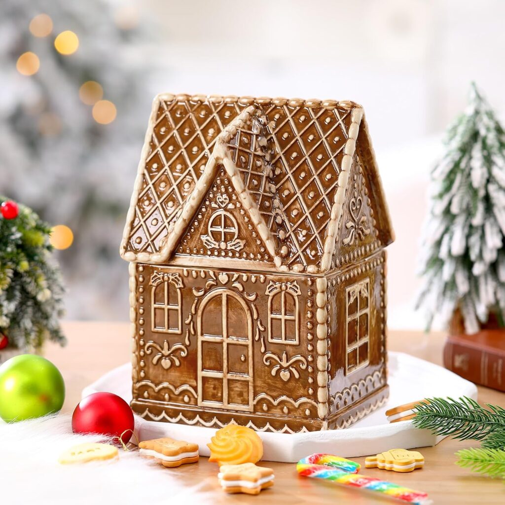 Gingerbread House Cookie Jar