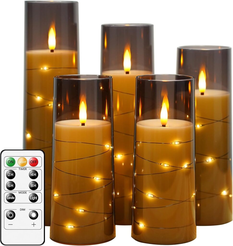 LED Candle Set for Counters