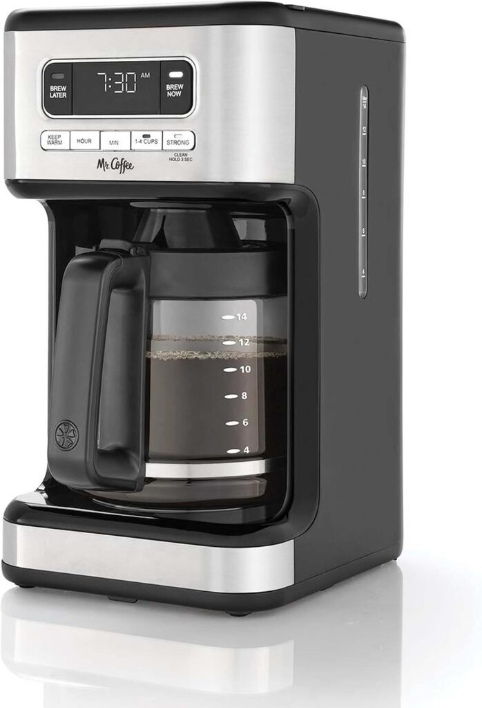 Mr. Coffee 14-Cup Coffee Maker with Strong Brew