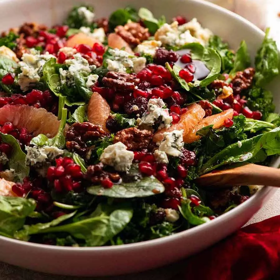 Christmas Spinach Salad