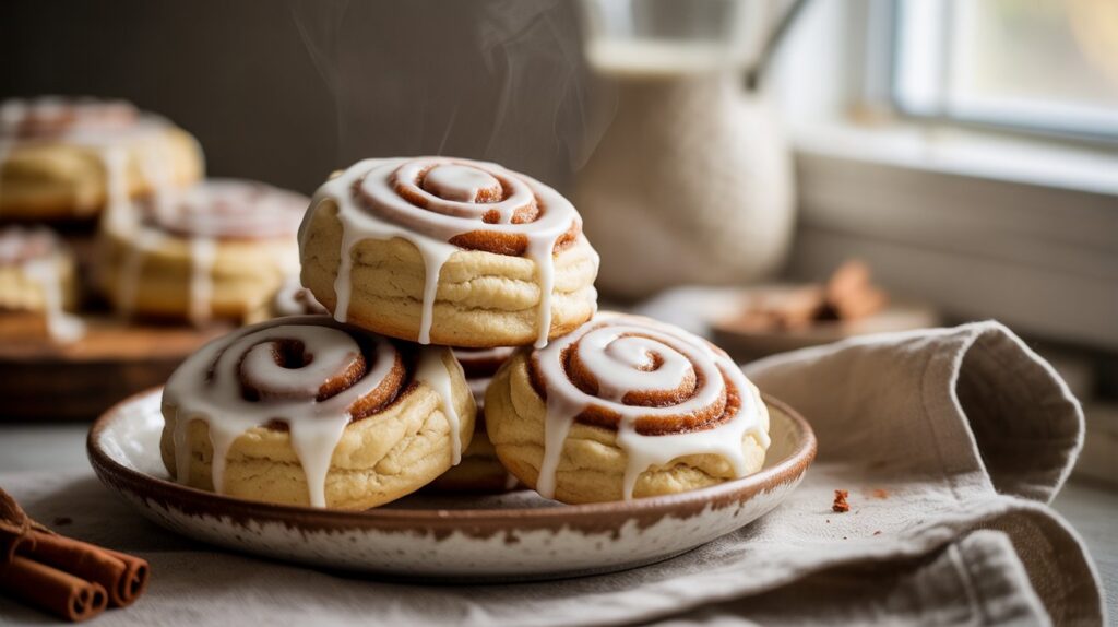 cinnamon roll cookies