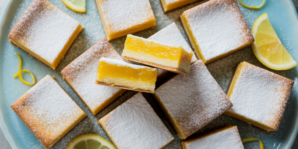 spring lemon bars