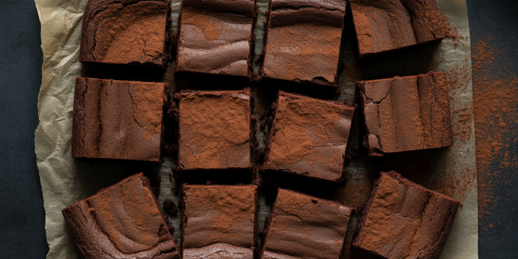 fudgy chocolate brownie