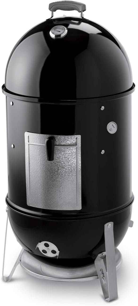 Weber Smokey Mountain Cooker 18-inch black charcoal smoker
